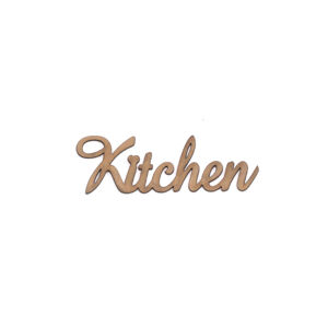 MDF výrez - nápis Kitchen