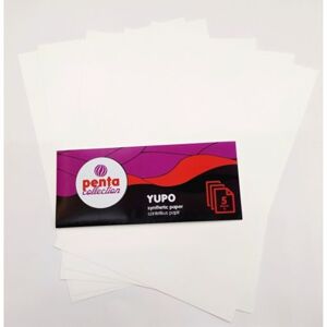 YUPO syntetický papier Pentart 5ks