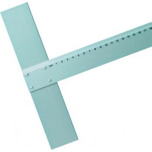 Hliníkové pravítko s T-profilom LENIAR - 70 cm