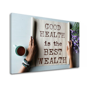 Motivačný obraz na stenu Good health