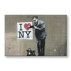Obraz na plátne Street ART – Banksy 80x120 cm