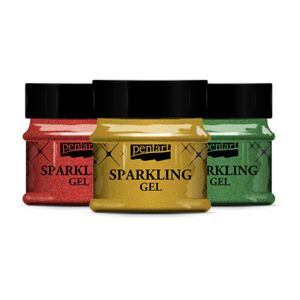 Pentart sparkling gel 50 ml | different shades